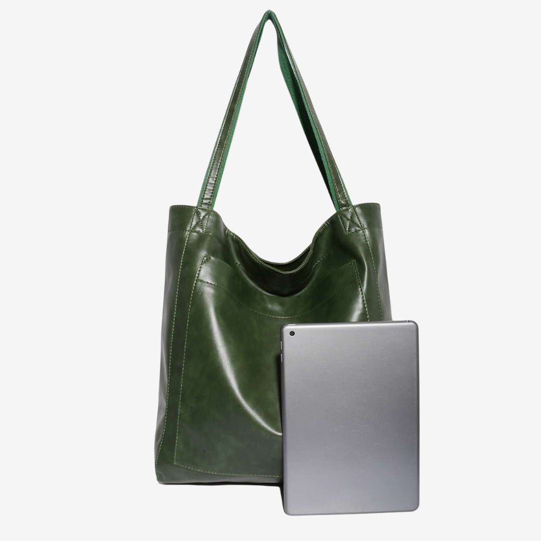 Borsa tote Evelyne™ in pelle vintage