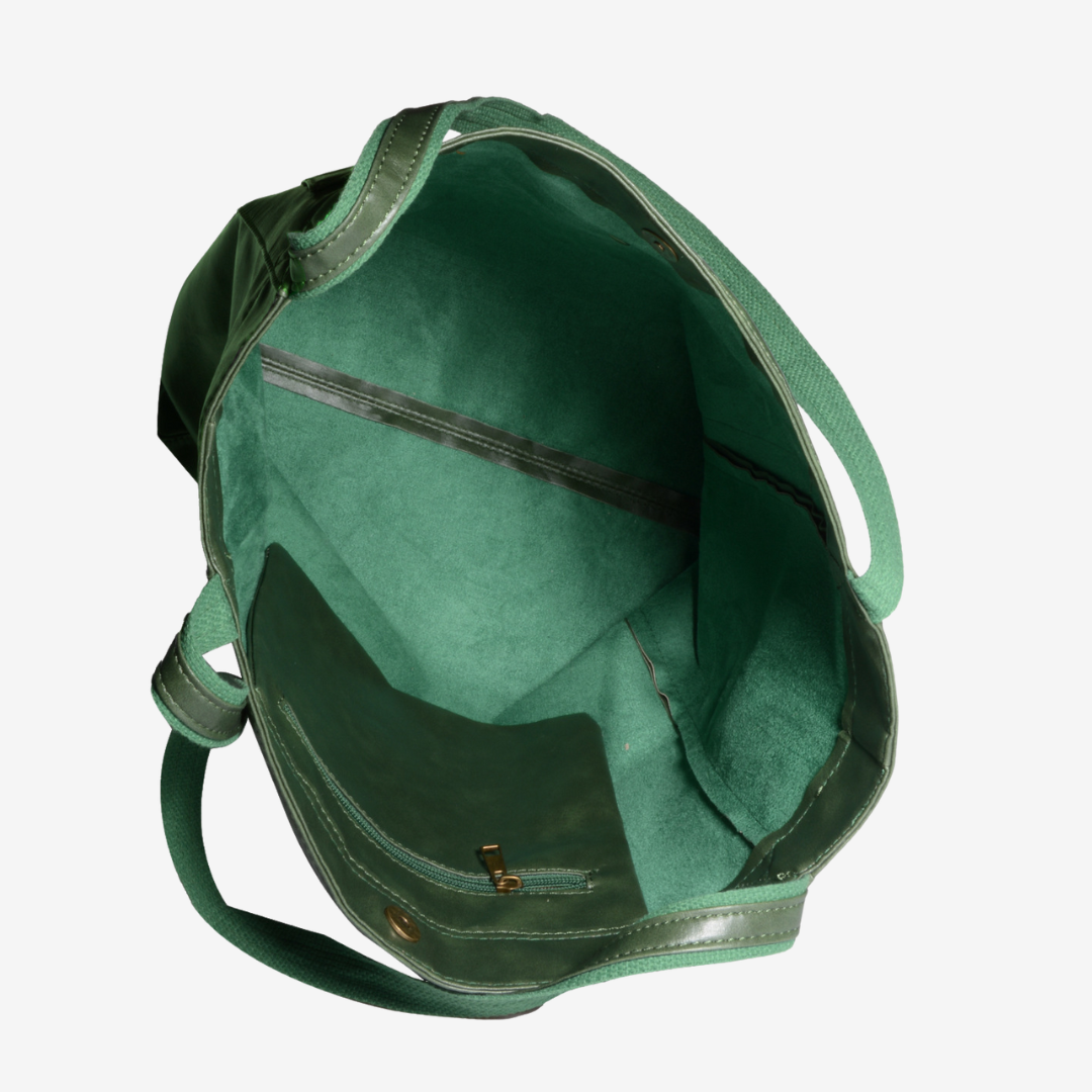 Borsa tote Evelyne™ in pelle vintage