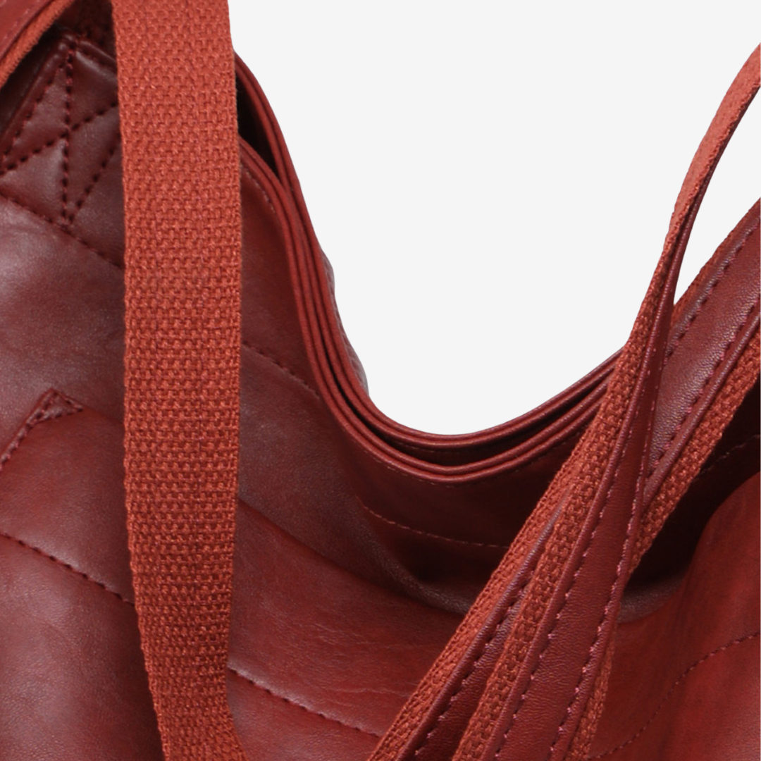 Borsa tote Evelyne™ in pelle vintage