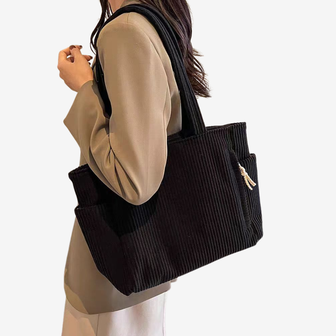 Tilda™ Borsa in velluto a coste