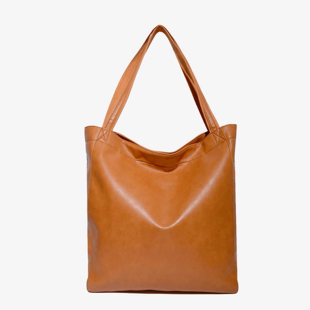 Borsa tote Evelyne™ in pelle vintage