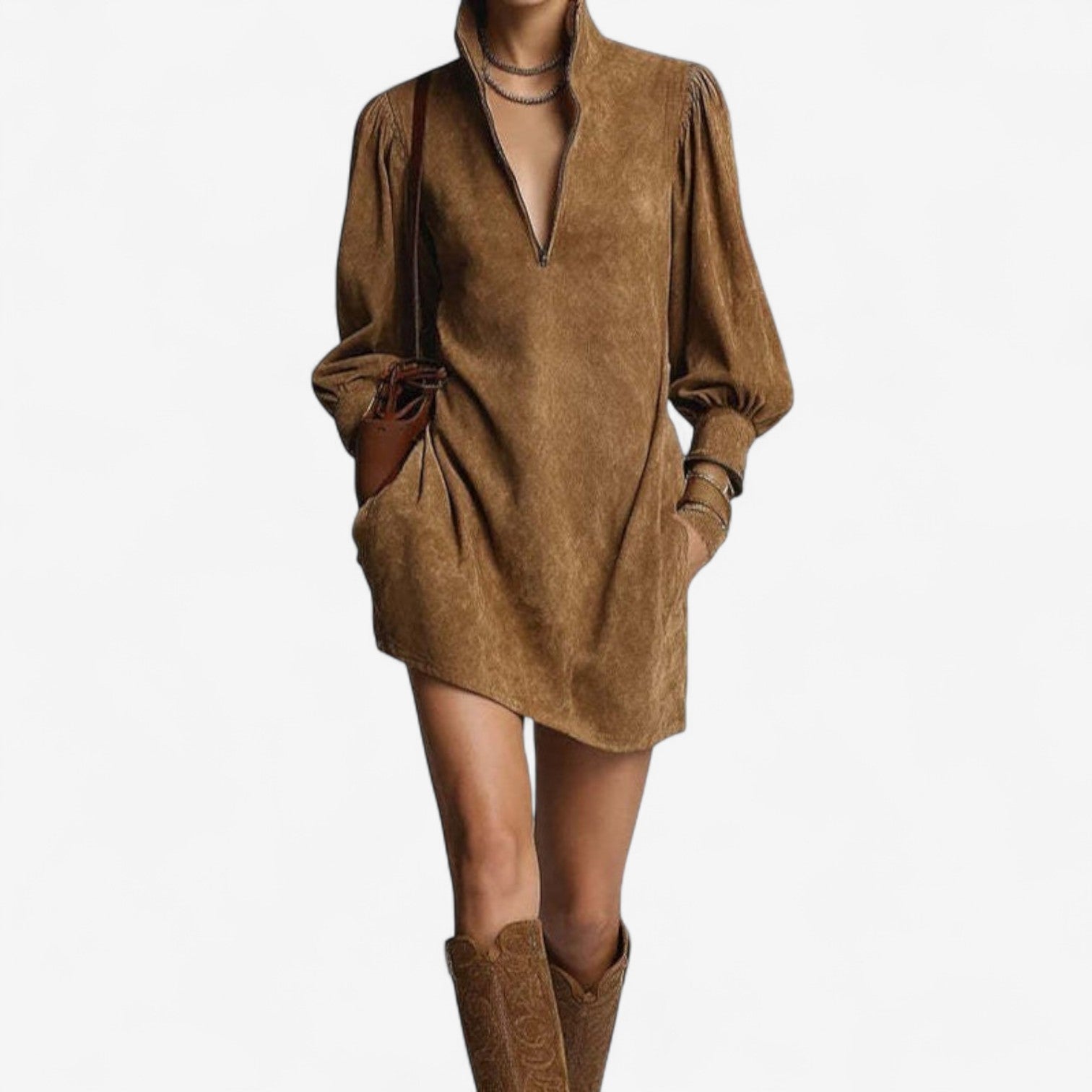 Sabrina™ Abito casual chic