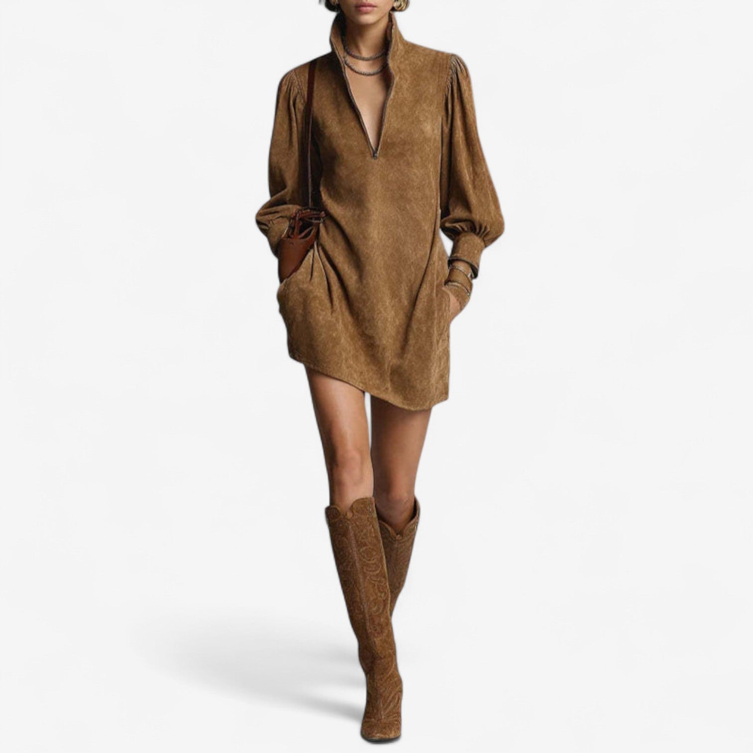 Sabrina™ Abito casual chic